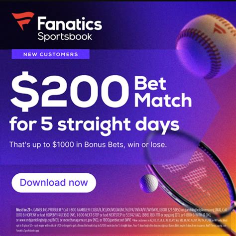 Fanatics Sportsbook Promo Code ($200 Bet Match For 5 Straight .